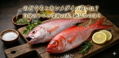 のどぐろとキンメダイの違いは？白身のトロと深海の赤、絶品なのはどっち？