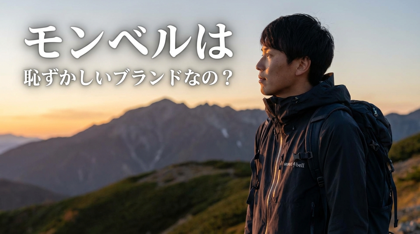 モンベルは恥ずかしいブランドなの？