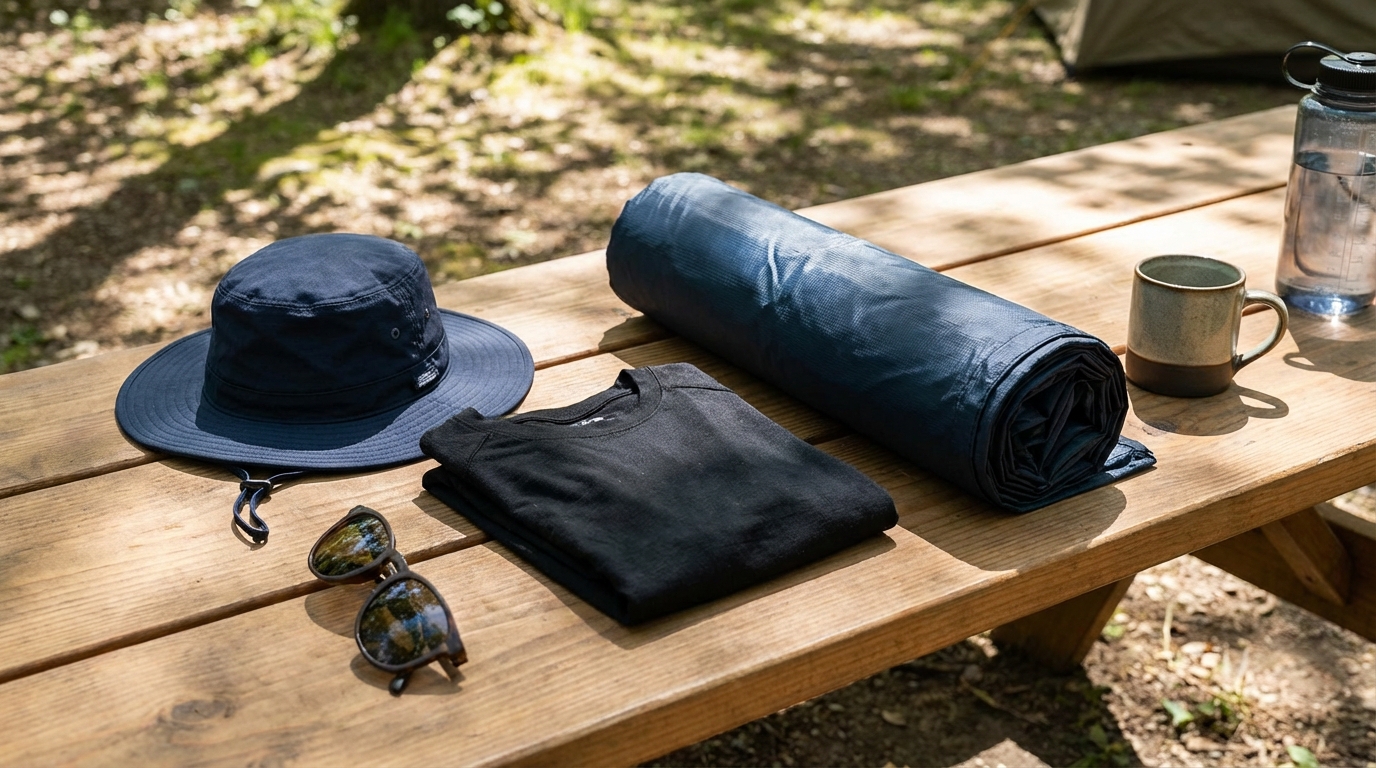 紫外線を防ぐための具体的なアイテム選び【キャンプ・日常】