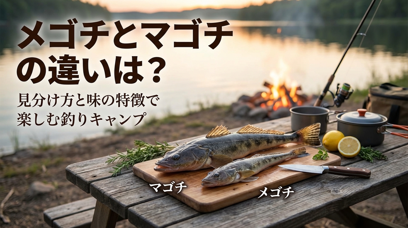 メゴチとマゴチの違いは？見分け方と味の特徴で楽しむ釣りキャンプ