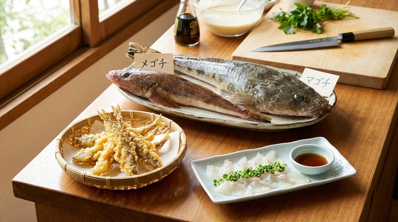 メゴチとマゴチは名前は似ていても「赤の他人」なんです