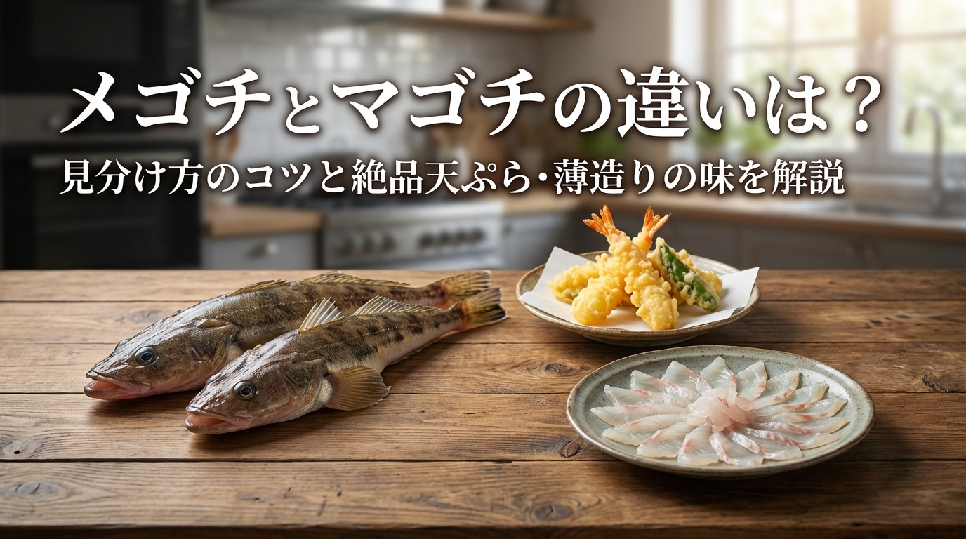 なぜメゴチとマゴチは混同されやすいの？その理由と本質的な違い