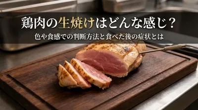 鶏肉の生焼けはどんな感じ？色や食感での判断方法と食べた後の症状とは