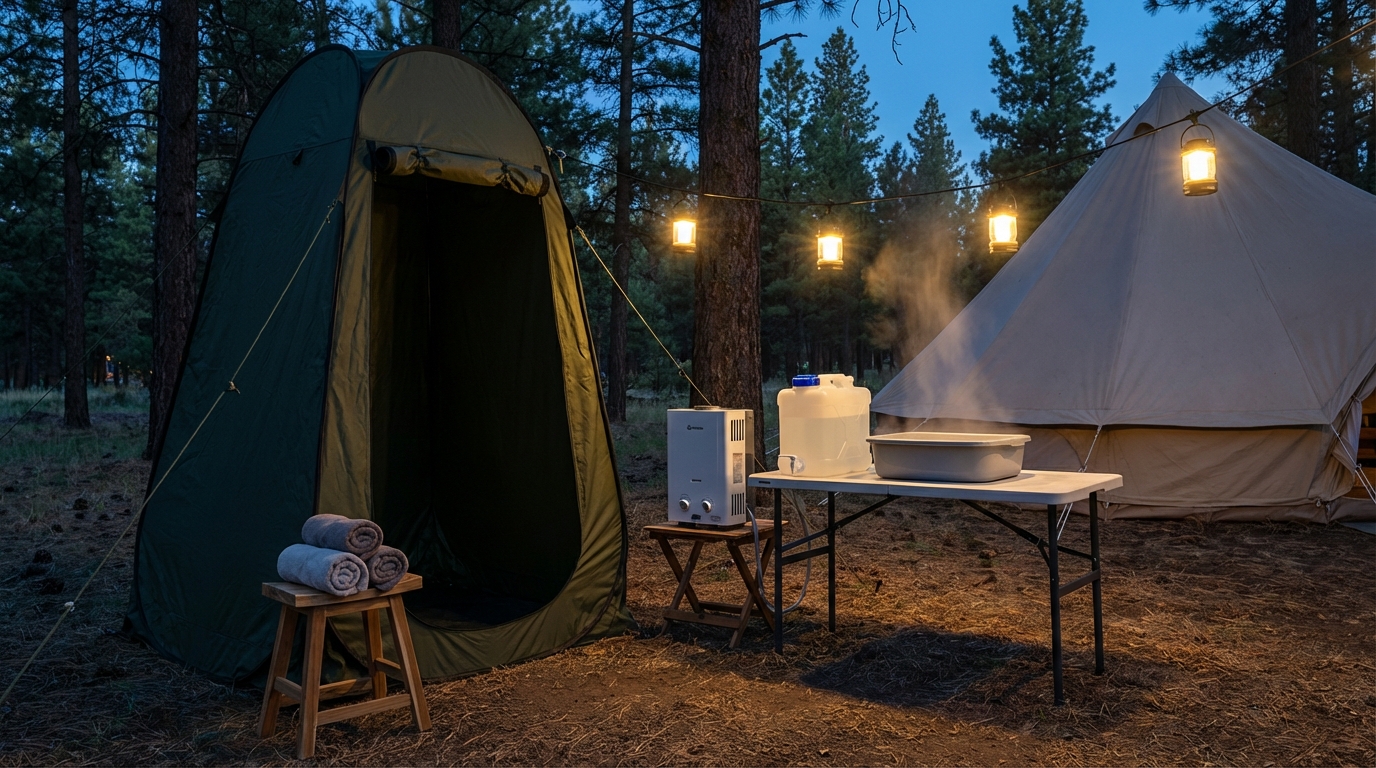 キャンプ お風呂どうしてる？と悩むあなたへ