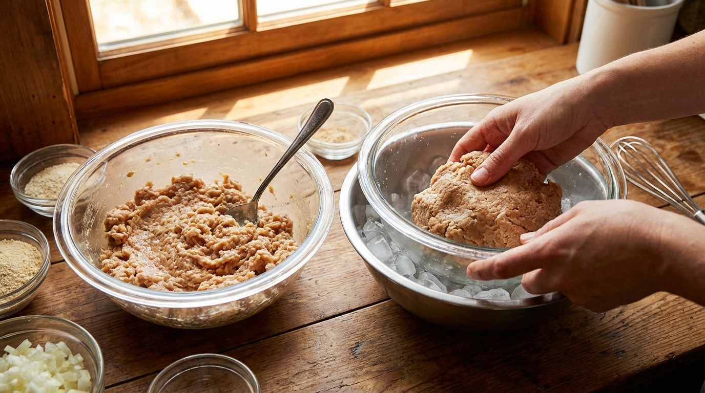 ゆるいタネは水分調整と冷却で復活させることができます